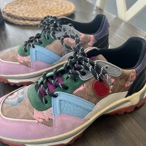 Coach Multi Colored Patchwork Sneaker